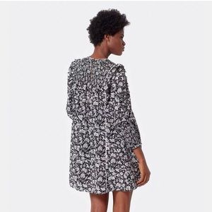 JOIE Jamila Floral Silk Babydoll Dress